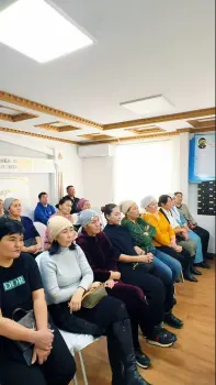 «АТА-АНА-БАЛА ТӘРБИЕСIНIҢ ҚАМҚОРШЫСЫ»